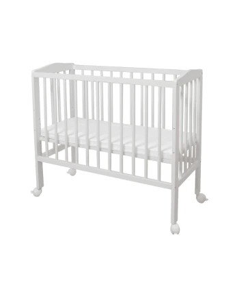 Bedside Crib 2in1 with mattress - White