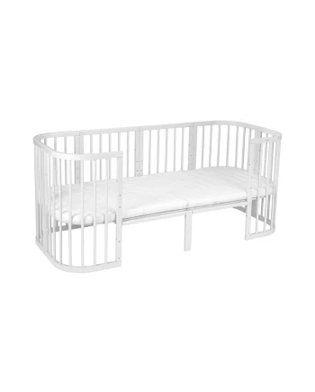 7in1 Crib Extension - White