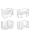 7in1 Baby crib with mattress - White