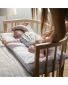 7in1 Baby crib with mattress - Natural wood