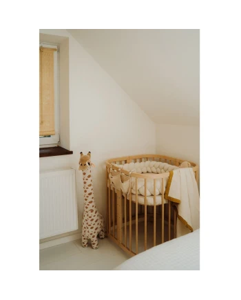 7in1 Baby crib with mattress - Natural wood
