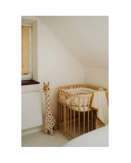 7in1 Baby crib with mattress Natural Grows with your child Waldin