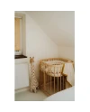 7in1 Baby crib with mattress - Natural wood