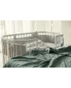 7in1 Baby crib with mattress - White