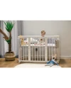 7in1 Baby crib with mattress - White