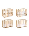 7in1 Baby crib with mattress - Natural wood