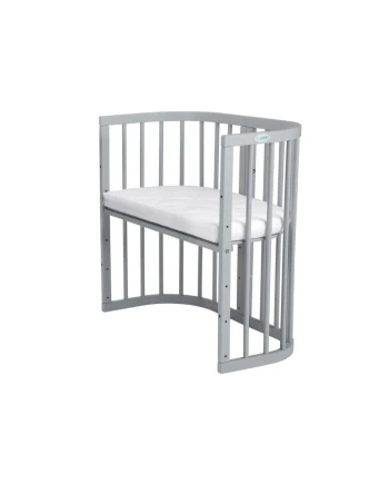 7in1Baby crib with mattress - Gray - Grows with your child Waldin