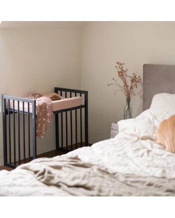 7in1 Baby crib with mattress - Graphite