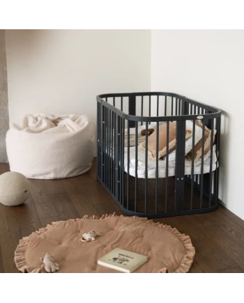 7in1 Baby crib with mattress - Graphite