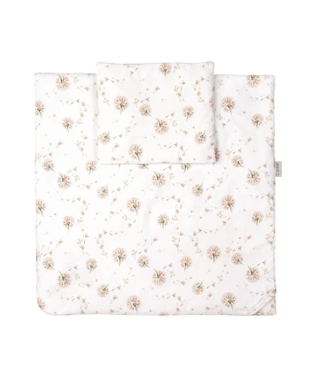 Baby Cone 75x75 – 2in1 Quilt and Pillow – Dandelions | Waldin
