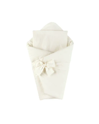 Baby Cone 2in1 Quilt and Pillow – Ecru Basic | Waldin