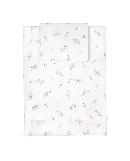 Children's bedding Junior 90x120 - Green Twigs | Waldin
