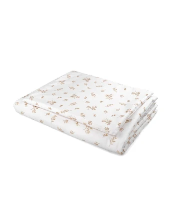 Children's bedding Junior 90x120 - Brown Leaves | Waldin
