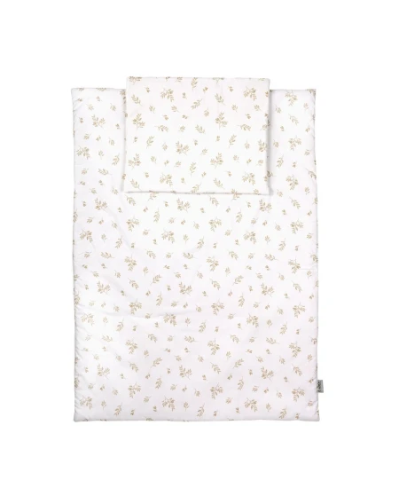 Children's bedding Junior 90x120 - Brown Leaves | Waldin