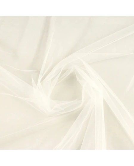Ecru Tulle Canopy for Crib + Canopy Frame