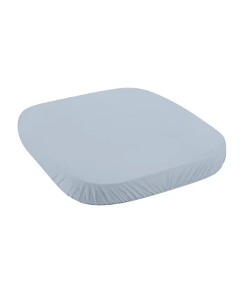 Organic Cotton Sheet 73x73 Blue for 7in1 Crib | WALDIN