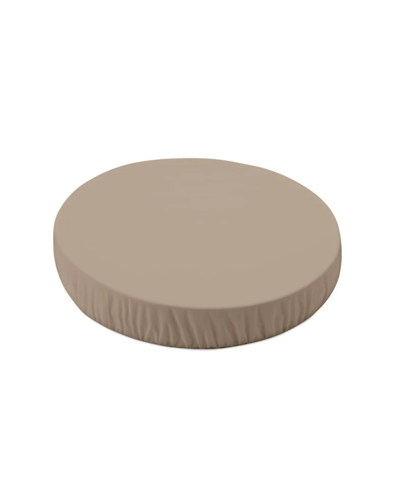 Organic Cotton Sheet 73x73 Oval Crib 7in1- Taupe | WALDIN Organic Cotton Sheet 73x73 Oval Crib 7in1- Taupe | WALDIN