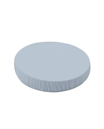 Organic Cotton Sheet 73x73 Oval Crib - Blue | Waldin
