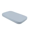 Organic Cotton Sheet 123x73 Blue - 7in1 Crib | WALDIN