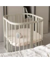 7in1 Baby crib with mattress - Olive