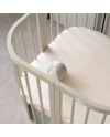 7in1 Baby crib with mattress - Olive