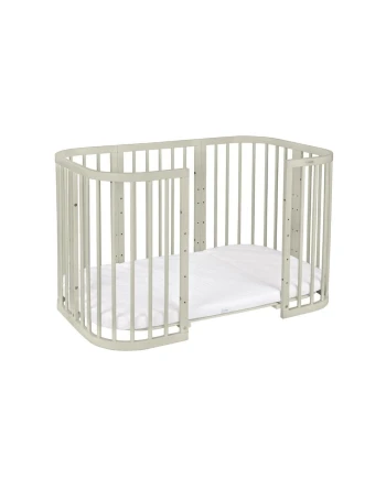 7in1 Baby crib with mattress - Olive