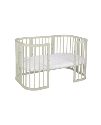 7in1 Baby crib with mattress - Olive