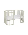 7in1 Baby crib with mattress - Olive