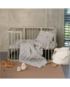 7in1 Baby crib with mattress - Olive