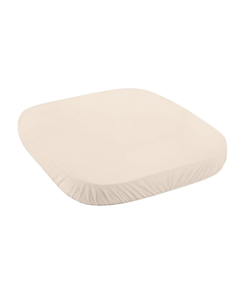 Organic Cotton Sheet 73x73cm Beige for 7in1 Crib | WALDIN Organic Cotton Sheet 73x73cm Beige for 7in1 Crib | WALDIN