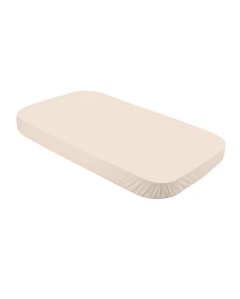Organic Cotton Sheet 123x73cm Crib 7in1 - Beige