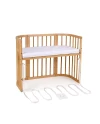5in1 Baby Crib with matress and cradle - Natural wood
