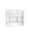 5in1 Baby Crib with matress and cradle - White | Waldin