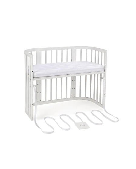 5in1 Baby Crib with matress and cradle - White | Waldin