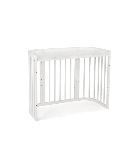 5in1 Baby Crib with matress and cradle - White | Waldin