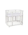 5in1 Baby Crib with matress and cradle - White | Waldin