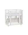 5in1 Baby Crib with matress and cradle - White | Waldin