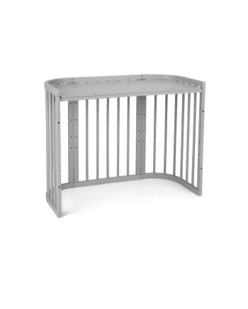 5in1Baby Crib with matress and cradle - Gray