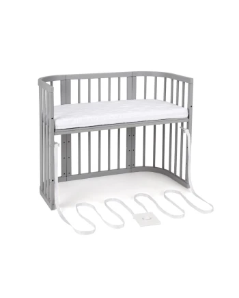 5in1Baby Crib with matress and cradle - Gray