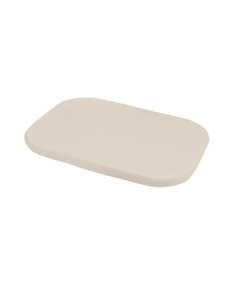 Organic Cotton Fitted Sheet 93x65 for 5in1 Crib – Beige | Waldin