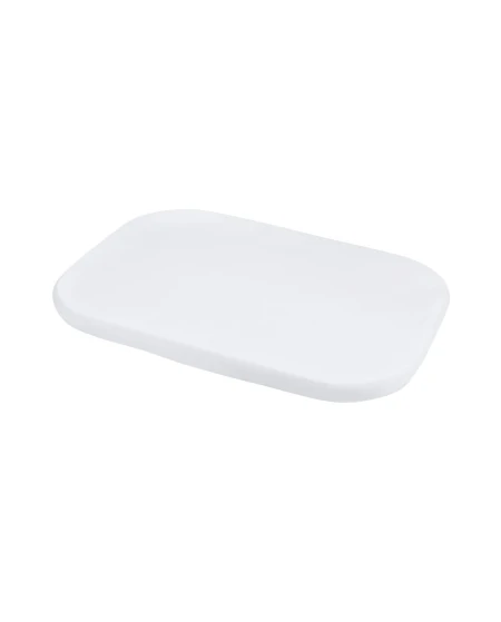 Organic Cotton Sheet 93x65 for 5in1 Crib - White | Waldin