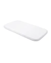 Organic Cotton Sheet 123x73 White for 7in1 Crib | Waldin