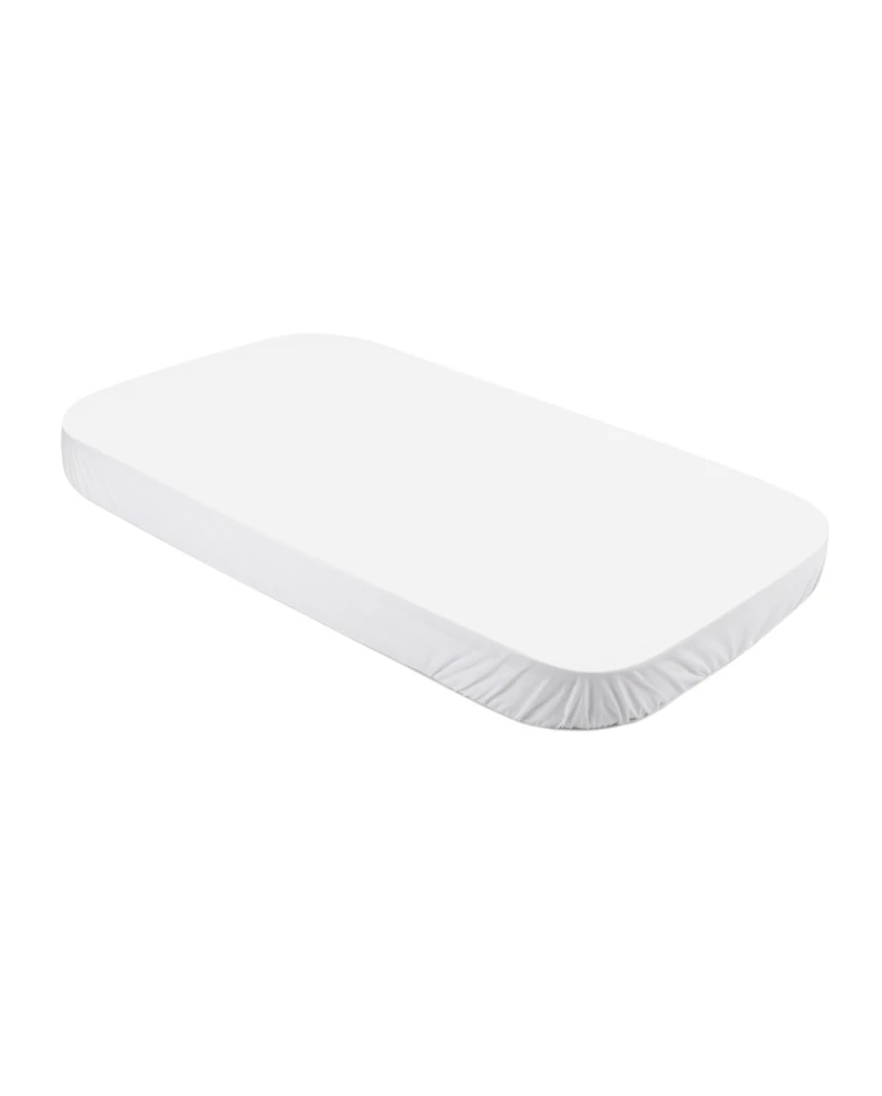 Organic Cotton Sheet 123x73 White for 7in1 Crib | Waldin Organic Cotton Sheet 123x73 White for 7in1 Crib | Waldin