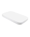 Organic Cotton Sheet 123x73 White for 7in1 Crib | Waldin