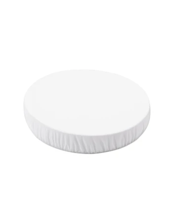 Organic Cotton Sheet 73x73 Oval Crib 7in1 - White | WALDIN