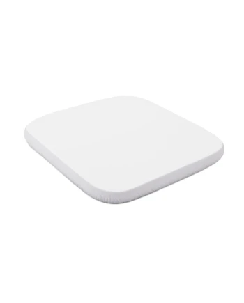 Organic Cotton Sheet 73x73 White for 7in1 Crib WALDIN