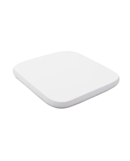 Organic Cotton Sheet 73x73 White for 7in1 Crib WALDIN