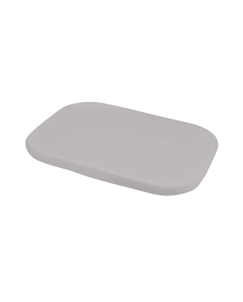 Organic Cotton Sheet 93x65 for 5in1 Crib – Gray | Waldin