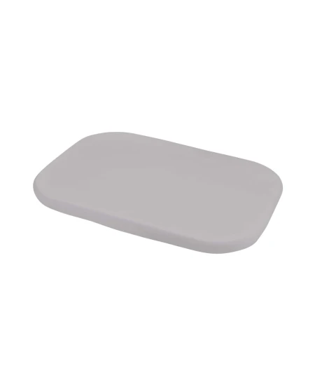 Organic Cotton Sheet 93x65 for 5in1 Crib – Gray | Waldin