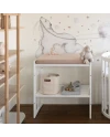 Sheet for changing table 70x50 cm - Taupe | Waldin